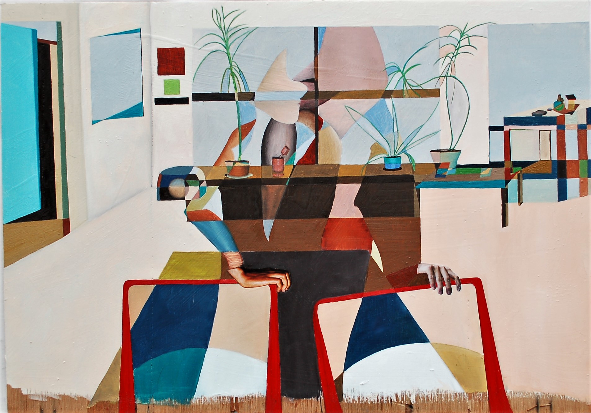 711 54 x 38cm Happy Family